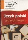 Minimax Język polski Zakres gimnazjum - Stopka Dorota, Nawrot Agnieszka