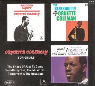 3 Originals - The Shape Of Jazz To Come & Something Else !!! & Tomorrow Is The Question (2CD Remastered) (Digipack)
