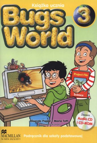 Bugs World 3 - podręcznik +2CD