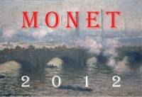 Claude Monet. Kalendarz wieloplanszowy 2012