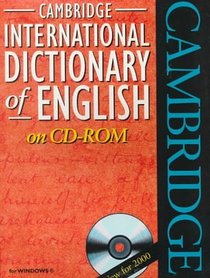Cambridge International Dictionary of English- cd