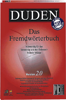 Duden: das Fremdworterbuch- cd