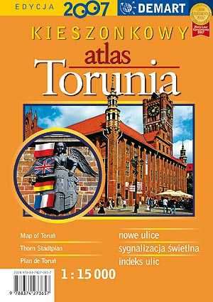 Kieszonkowy atlas torunia 1:15 tyś