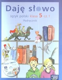 Daję słowo 5 Część 1 Podręcznik  z płytą CD