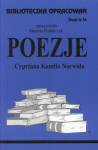 Biblioteka opracowań. Poezje Cypriana Kamila Norwida