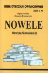 Biblioteka opracowań. Nowele i opowiadania Henryka Sienkiewicza