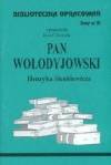 Biblioteczka Opracowań Pan Wołodyjowski Henryka Sienkiewicza - Józef Osmoła