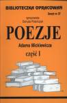 Biblioteka opracowań Poezje Adama Mickiewicza, część 1
