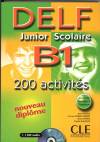DELF B1 Junior Scolaire Książka + klucz + transkrypcja + CD audio