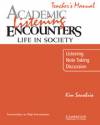 Academic listening encounters life in society