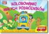 Kolorowanki małych podróżników+kredki