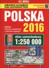 Atlas samochodowy 1:250 000 Polska 2016