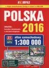 Atlas samochodowy 1:300 000 Polska 2016