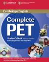 Complete PET Student's Book without answers+ CD