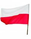 Flaga polska 110 x 70