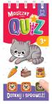 Magiczny quiz z kotkiem. Dotknij i sprawdź! 3+