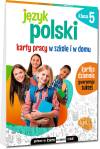 Język polski. Karty pracy w szkole i w domu - klasa 5