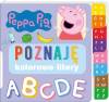 Świnka Peppa. Poznaję kolorowe litery