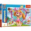 Puzzle 100 el. W blasku Skye. Paw Patrol. Glitter <span class=