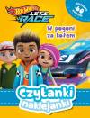Czytanki naklejanki. W pogoni za kołem! Hot Wheels Let`s race