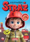 STRAŻ kolorowanka z naklejkami