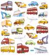 Naklejki papierowe - Transport