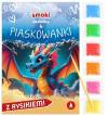 Malowanka 180X260 Smoki. Zadanka & piaskowanki SKRZAT 079630