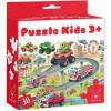 Puzzle 30 el. Kids Auta 3+