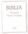 Biblia. Pamiątka Chrztu Świętego (złocona)