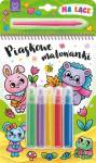Na łące. Piaskowe malowanki