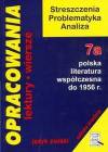 Opracowania 7a Polska literatura współczesna do 1956 r.