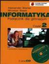 Informatyka część 2 gimnazjum -podręcznik +cd gratis