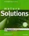 Matura Solutions Elementary Workbook z płytą CD